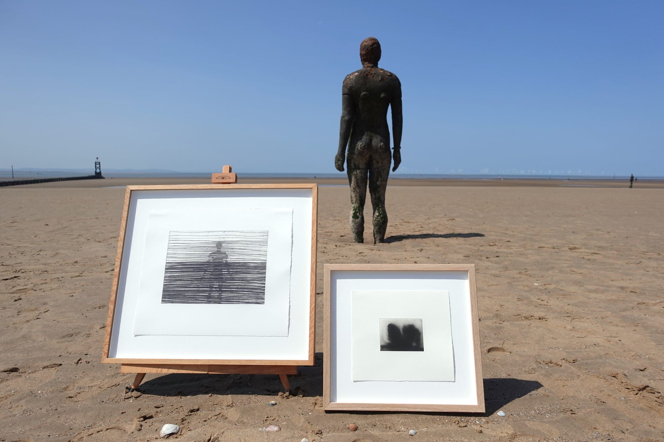 Another Place' (2013) and 'Shelter' (2023) - Liverpool Biennial